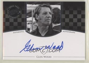 2009 Press Pass Legends - Autographs - Silver #_GLWO - Glen Wood