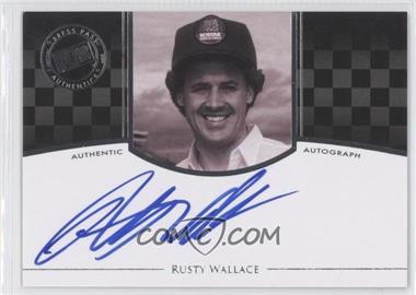 2009 Press Pass Legends - Autographs - Silver #_RUWA - Rusty Wallace