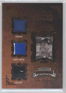 2009 Press Pass Legends - Prominent Pieces - Bronze #PP-MW - Michael Waltrip /150