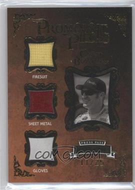 2009 Press Pass Legends - Prominent Pieces - Gold #PP-CB - Clint Bowyer /25