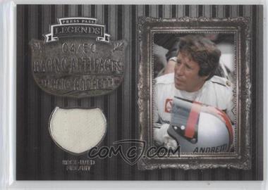 2009 Press Pass Legends - Racing Artifacts - Firesuit Silver #MaA-F - Mario Andretti /50