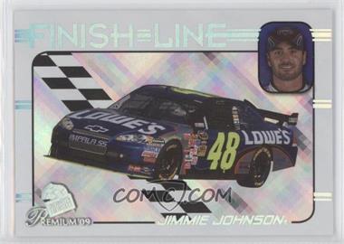 2009 Press Pass Premium - [Base] #82 - Finish Line - Jimmie Johnson