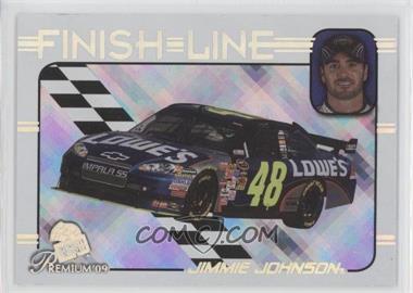 2009 Press Pass Premium - [Base] #82 - Finish Line - Jimmie Johnson