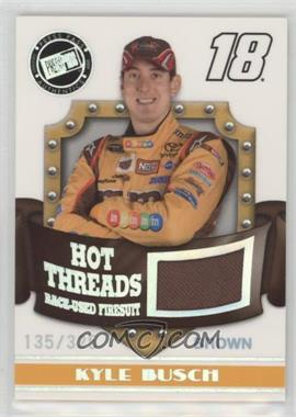 2009 Press Pass Premium - Hot Threads Race-Used Firesuit #HT-KYB.2 - Kyle Busch (Brown) /325