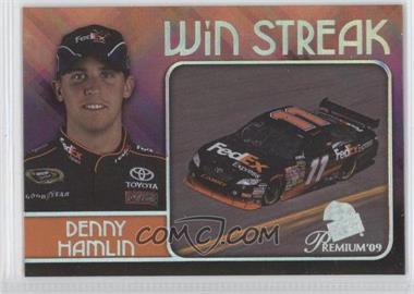 2009 Press Pass Premium - Win Streak #WS 11 - Denny Hamlin