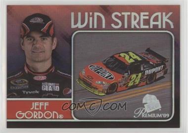 2009 Press Pass Premium - Win Streak #WS 3 - Jeff Gordon