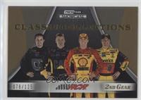 Classic Collections - Clint Bowyer, Jeff Burton, Kevin Harvick, Casey Mears #/1…