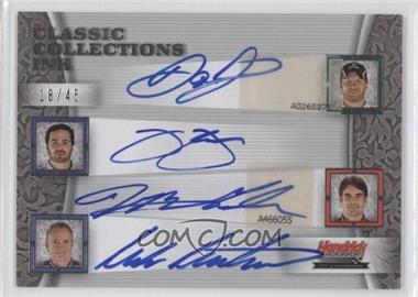 2009 Press Pass Showcase - Classic Collections Ink #_MJEG - Mark Martin, Jimmie Johnson, Dale Earnhardt Jr., Jeff Gordon /45