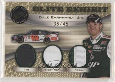 2009 Press Pass Showcase - Elite Exhibit - Gold #EE-DEJ - Dale Earnhardt Jr. /45