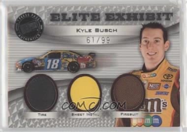 2009 Press Pass Showcase - Elite Exhibit - Silver #EE-KB - Kyle Busch /99 [EX to NM]