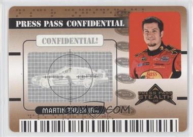 2009 Press Pass Stealth - Confidential - Classified Bronze #PC 18 - Martin Truex Jr.