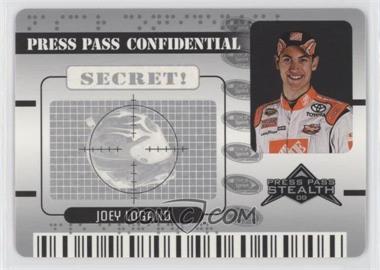 2009 Press Pass Stealth - Confidential - Secret Silver #PC 13 - Joey Logano