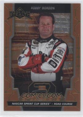 2009 Press Pass Stealth Chrome - [Base] - Brushed Metal #82 - Robby Gordon /25