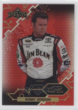 2009 Press Pass Stealth Chrome - [Base] - Gold #12 - Robby Gordon /99