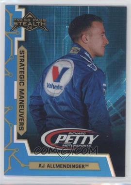 2009 Press Pass Stealth Chrome - [Base] - Gold #87 - A.J. Allmendinger /99