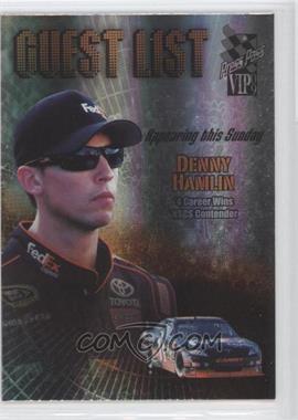 2009 Press Pass VIP - Guest List #GL 24 - Denny Hamlin