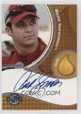 2009 Wheels - Autographs #_RESO - Fuel - Reed Sorenson