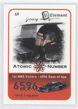 2009 Wheels Element - [Base] #49 - Atomic Number - Joey Logano