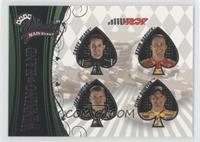 Winning Hand - Clint Bowyer, Casey Mears, Kevin Harvick, Jeff Burton