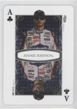 2009 Wheels Main Event - Playing Cards - Blue #AC - Jimmie Johnson