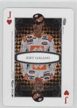 2009 Wheels Main Event - Playing Cards - Blue #JH - Joey Logano