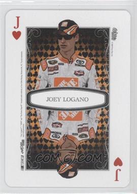 2009 Wheels Main Event - Playing Cards - Blue #JH - Joey Logano