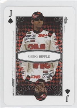 2009 Wheels Main Event - Playing Cards - Blue #JS - Greg Biffle