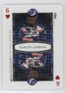 2009 Wheels Main Event - Playing Cards - Red #6H - Marcos Ambrose
