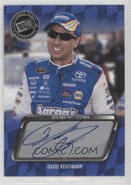 2010 Press Pass - Autographs #_DARE - NASCAR Sprint Cup Series - David Reutimann