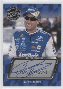 2010 Press Pass - Autographs #_DARE - NASCAR Sprint Cup Series - David Reutimann