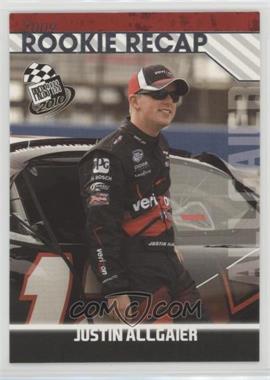 2010 Press Pass - [Base] #74 - Rookie Recap - Justin Allgaier