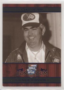 2010 Press Pass - Multi-Product Insert Class of 2010 - Blue #NHOF 93 - Class of 2010 - Junior Johnson