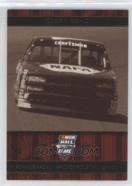 2010 Press Pass - Multi-Product Insert Class of 2010 - Gold #NHOF 48 - Glory Road - Ron Hornaday