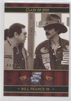 Class of 2010 - Bill France Jr. (With Richard Petty) #/50