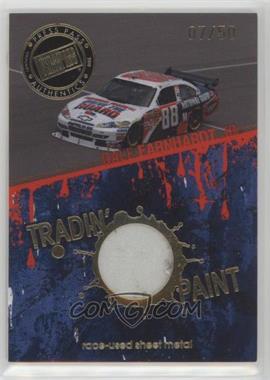 2010 Press Pass - Tradin' Paint - Gold Race-Used #TP-DE - Dale Earnhardt Jr. /50