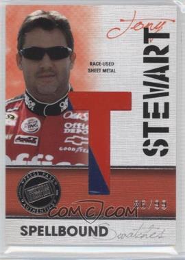 2010 Press Pass Eclipse - Spellbound Swatches #SS-TS2 - Tony Stewart /99