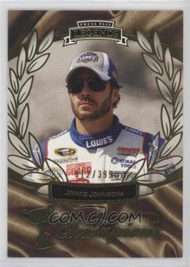 2010 Press Pass Legends - [Base] - Gold #79 - Champions - Jimmie Johnson /399