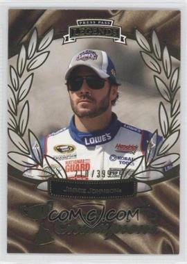 2010 Press Pass Legends - [Base] - Gold #79 - Champions - Jimmie Johnson /399