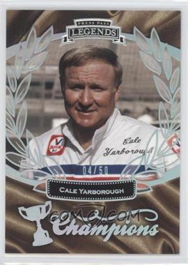 2010 Press Pass Legends - [Base] - Holo #75 - Champions - Cale Yarborough /50