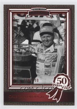 2010 Press Pass Legends - [Base] - Red #65 - 50 Win Club - Cale Yarborough /199