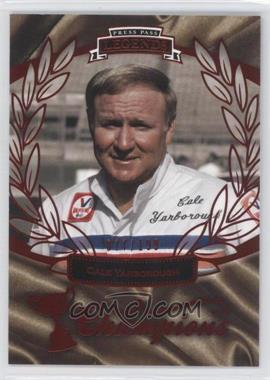 2010 Press Pass Legends - [Base] - Red #75 - Champions - Cale Yarborough /199