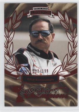 2010 Press Pass Legends - [Base] - Red #77 - Champions - Dale Earnhardt /199