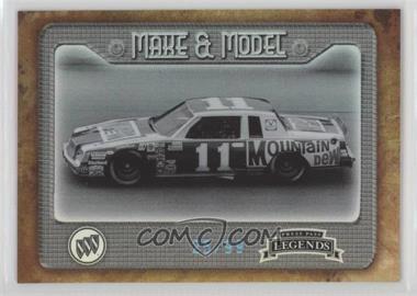 2010 Press Pass Legends - Make & Model - Blue Holo #M&M7 - Buick /99