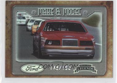 2010 Press Pass Legends - Make & Model - Silver Holo #M&M8 - Ford /199