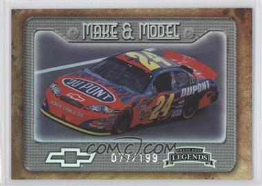 2010 Press Pass Legends - Make & Model - Silver Holo #M&M9 - Chevrolet /199