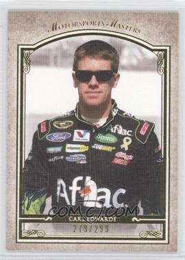 2010 Press Pass Legends - Motorsports Masters - Gold #MM-CE - Carl Edwards /299