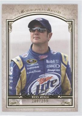 2010 Press Pass Legends - Motorsports Masters - Gold #MM-KUB - Kurt Busch /299