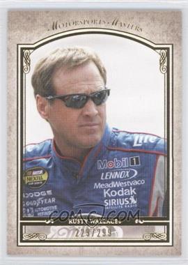 2010 Press Pass Legends - Motorsports Masters - Gold #MM-RW - Rusty Wallace /299