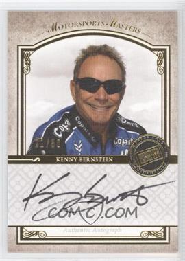 2010 Press Pass Legends - Motorsports Masters Autographs - Gold #_KEBE - Kenny Bernstein /50