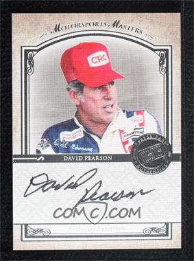 2010 Press Pass Legends - Motorsports Masters Autographs - Silver #_DAPE - David Pearson /99